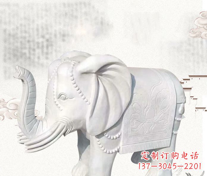 江西大象雕塑——十分优雅的艺术品