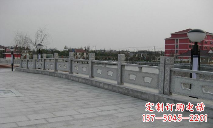 江西公园仿古石栏板 (2)