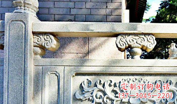 江西公园仿古石栏板_2
