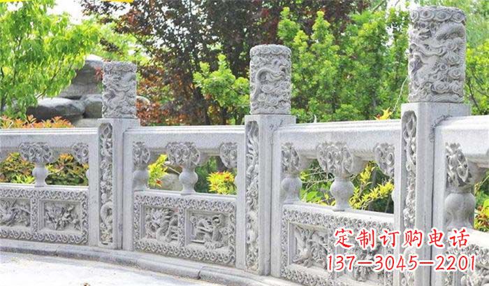 江西公园仿古石栏板_1