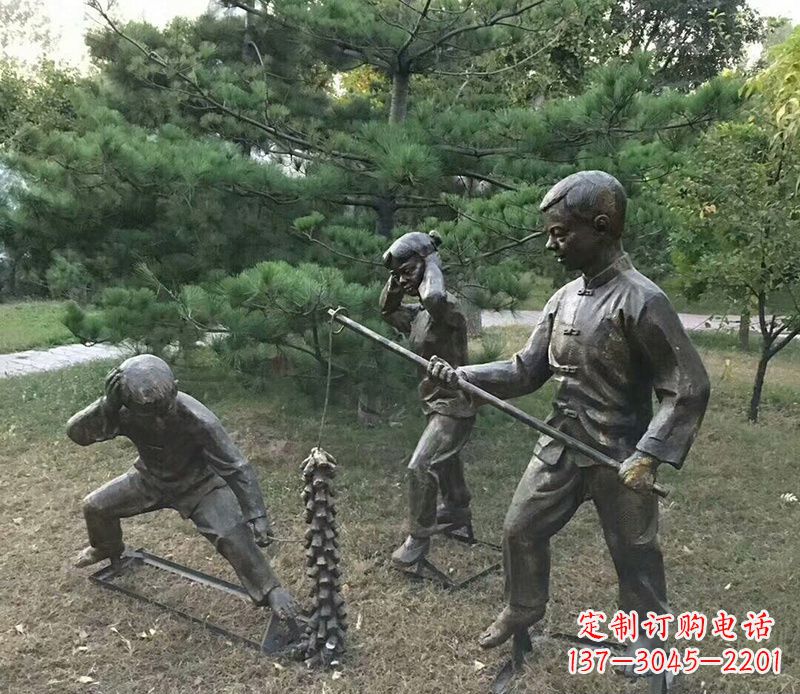 江西珍贵的童年回忆——儿童铜雕