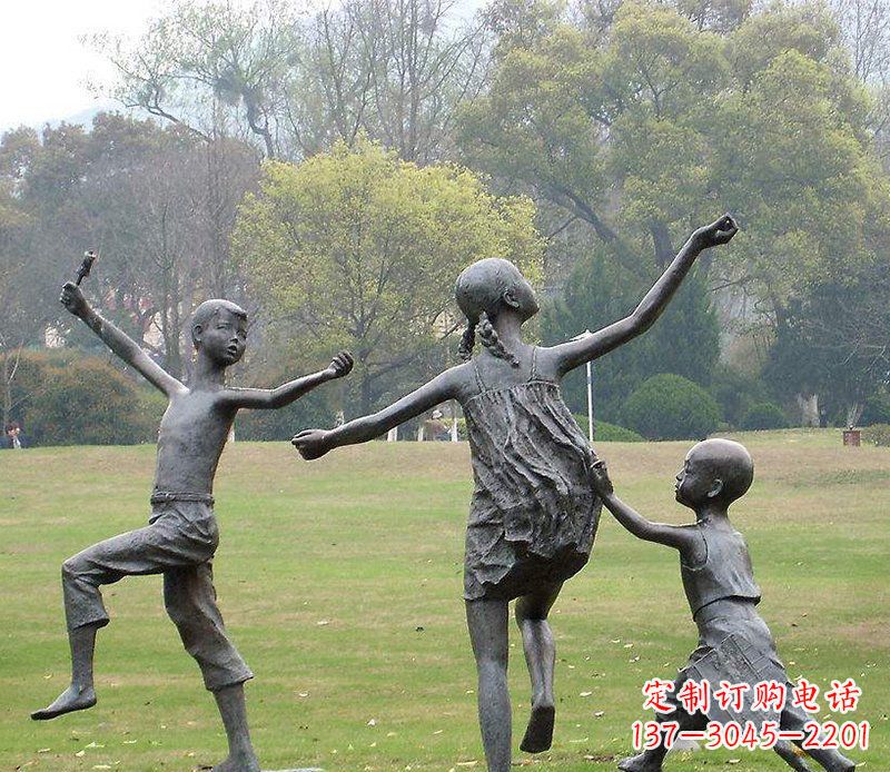 江西浪漫童年·清新儿童铜雕
