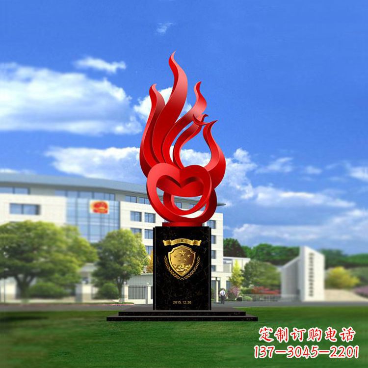 江西精致凤凰不锈钢雕塑