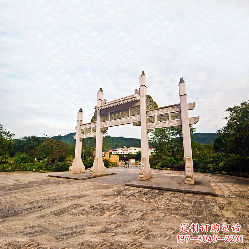 江西精美石牌坊雕塑