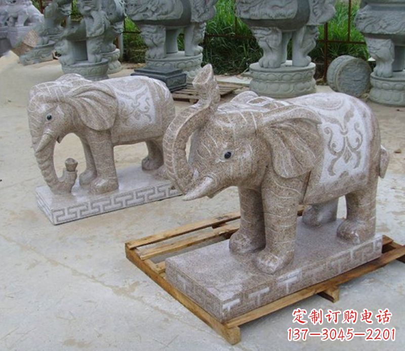 江西精美大象雕塑