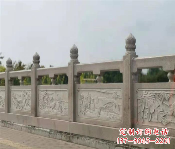江西泰山大理石浮雕栏板雕塑