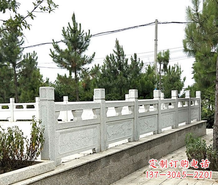 江西大理石栏板石雕,构筑公园景观