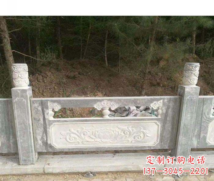 江西大理石栏板石雕艺术品