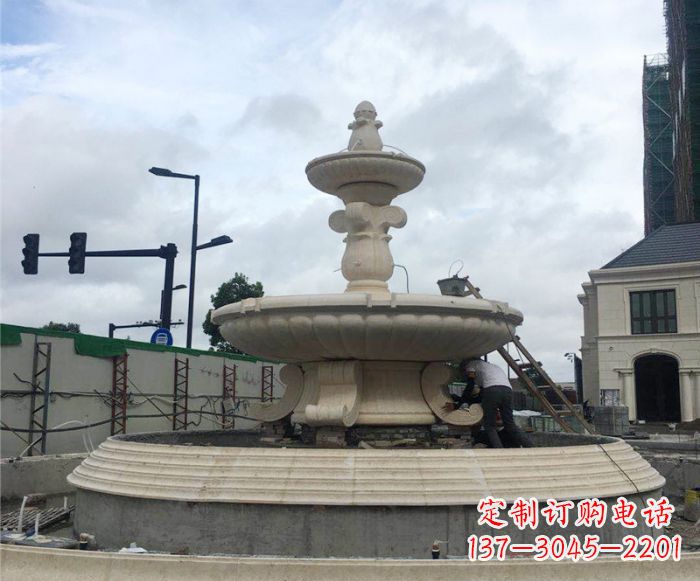 江西品质卓越的定制大型喷泉石雕