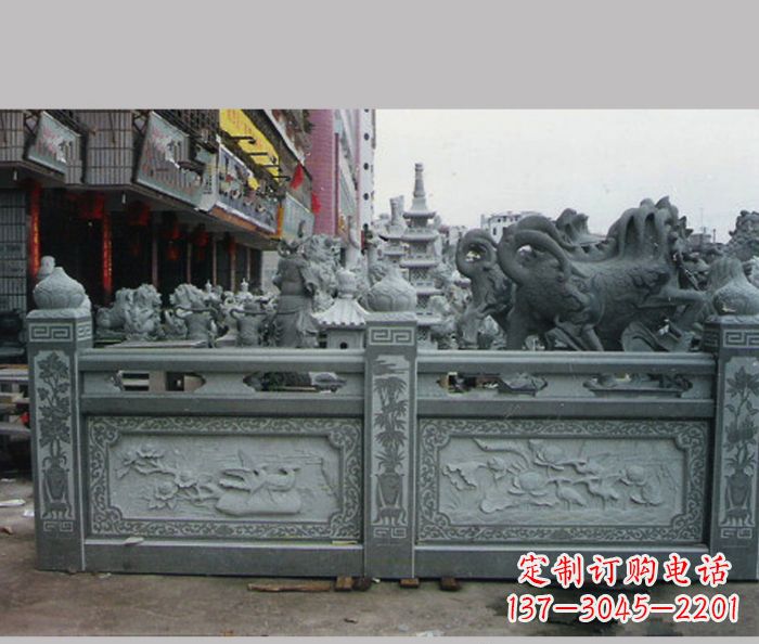 江西高档仿古石栏板雕塑