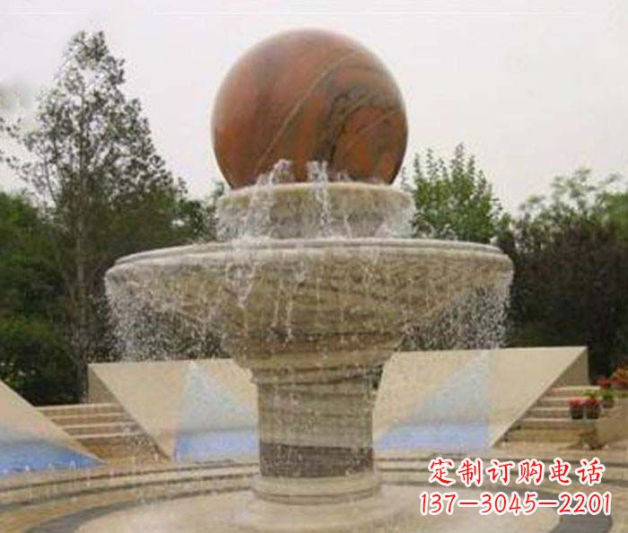 江西精致禅意风水球雕塑