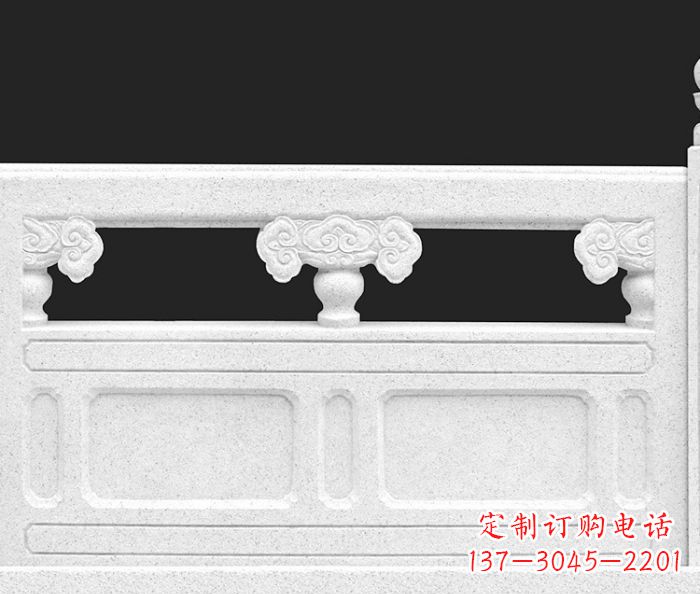 江西汉白玉石栏板雕塑
