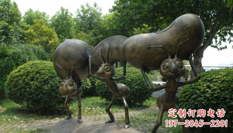 江西精美蚂蚁铜雕塑