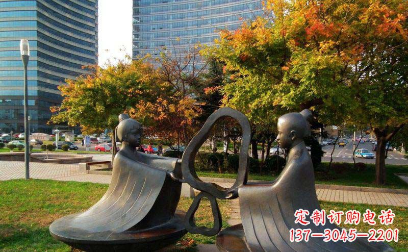 江西传承传统文化,精心打造精美孔融雕塑
