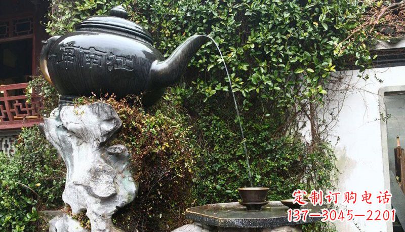 江西铜雕茶壶,雕刻美景,带您开启新的旅程