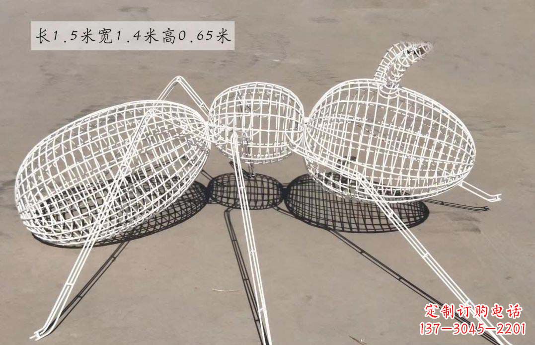 江西美轮美奂的蚂蚁镂空雕塑