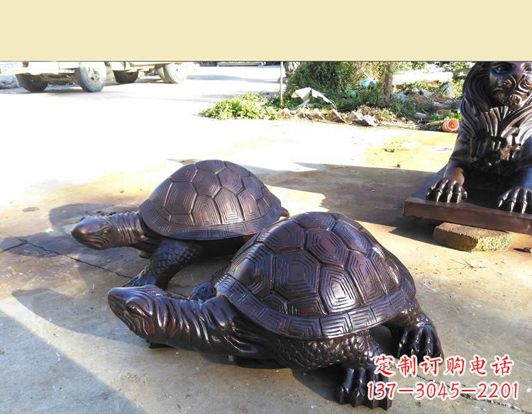 江西温情乌龟铜雕
