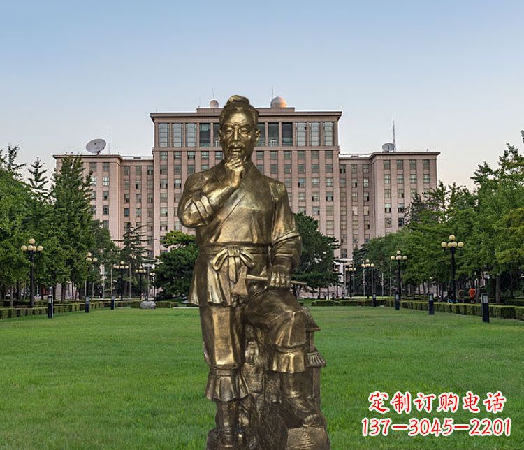 江西传承古代精湛工艺,精美细腻的鲁班雕塑