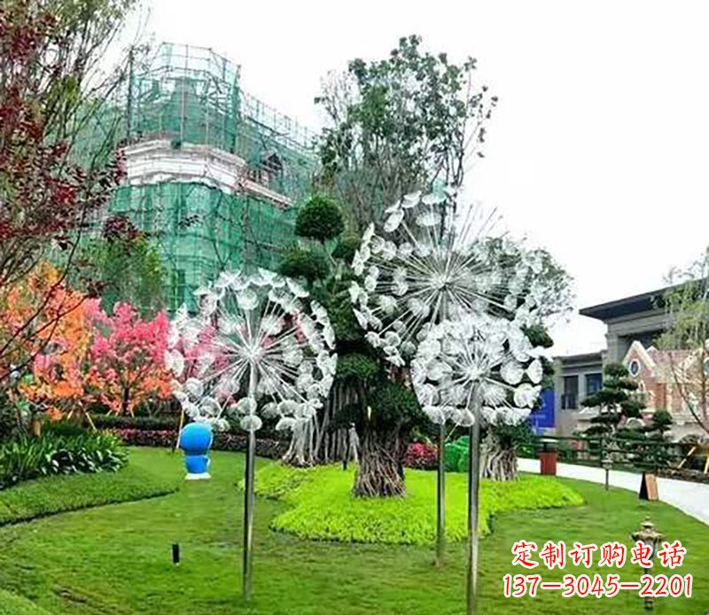 江西公园蒲公英雕塑