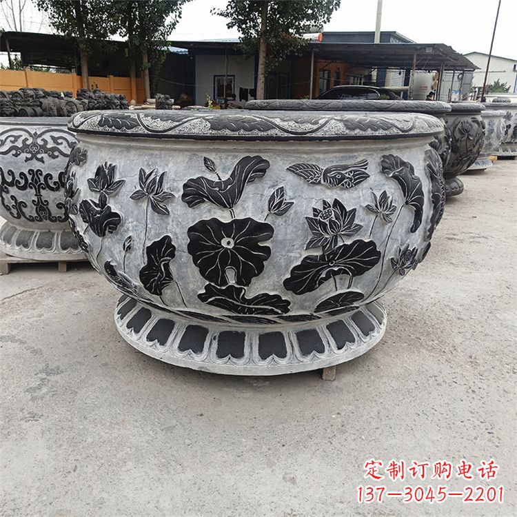 江西精美石雕水缸——雕刻您的艺术一生
