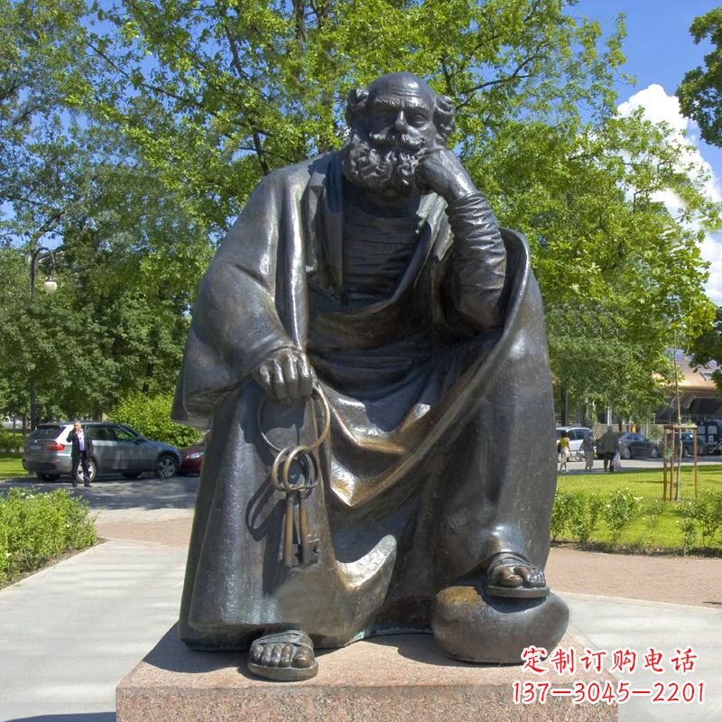 江西铸就传奇托尔斯泰雕塑