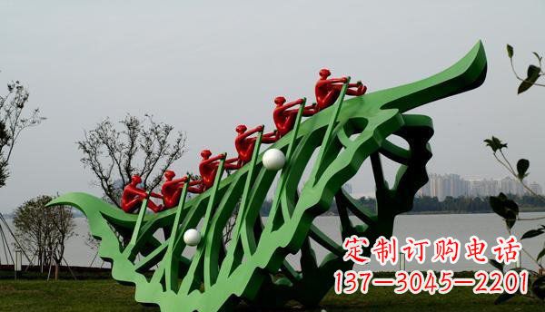 江西不锈钢树叶雕塑
