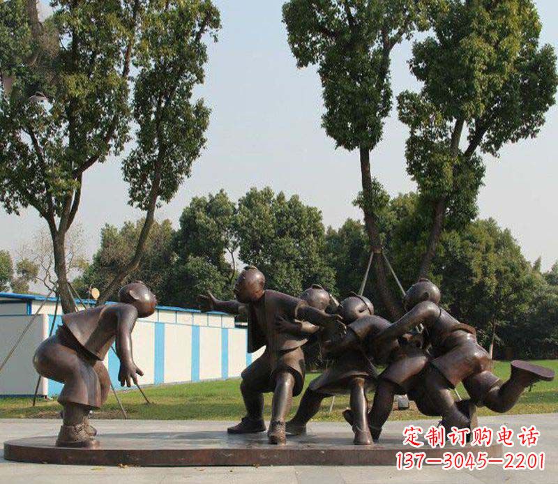 江西老鹰铜雕塑