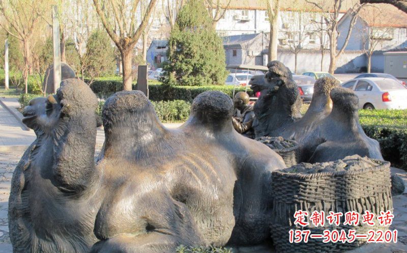 江西特大型骆驼铜雕