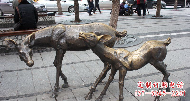 江西精美铜雕动物雕塑