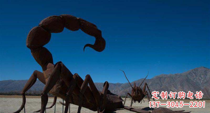 江西中领雕塑精美铜雕蝎子雕塑