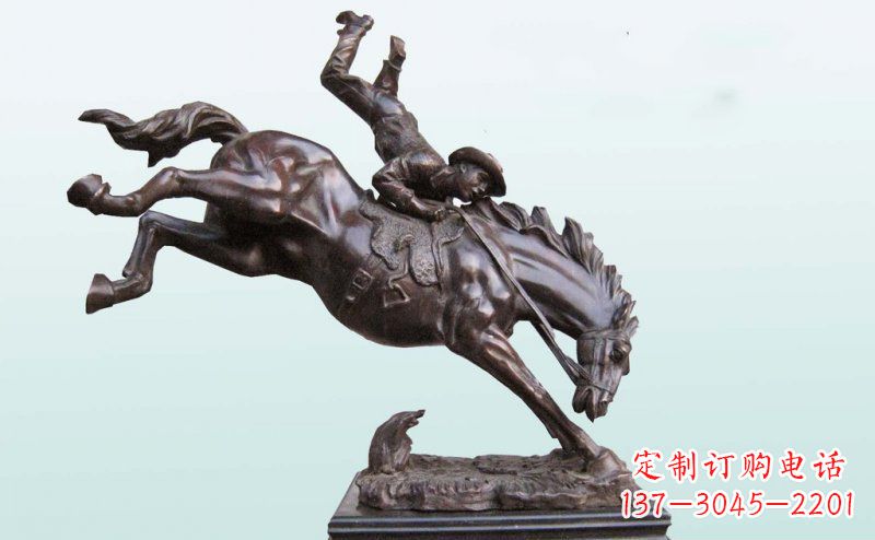 江西精致古典·真实再现马铜雕