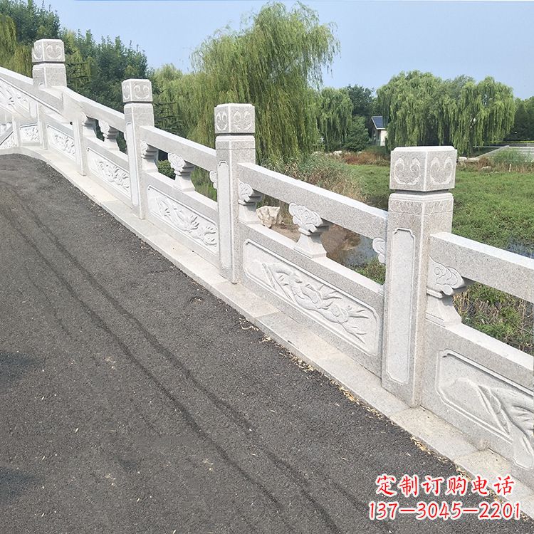 江西独特的大理石栏杆护栏雕塑,让公园更加精致