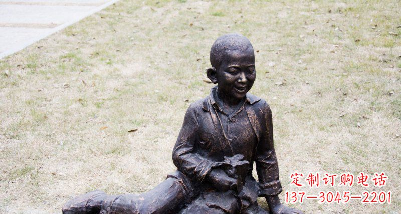 江西儿童景观铜雕