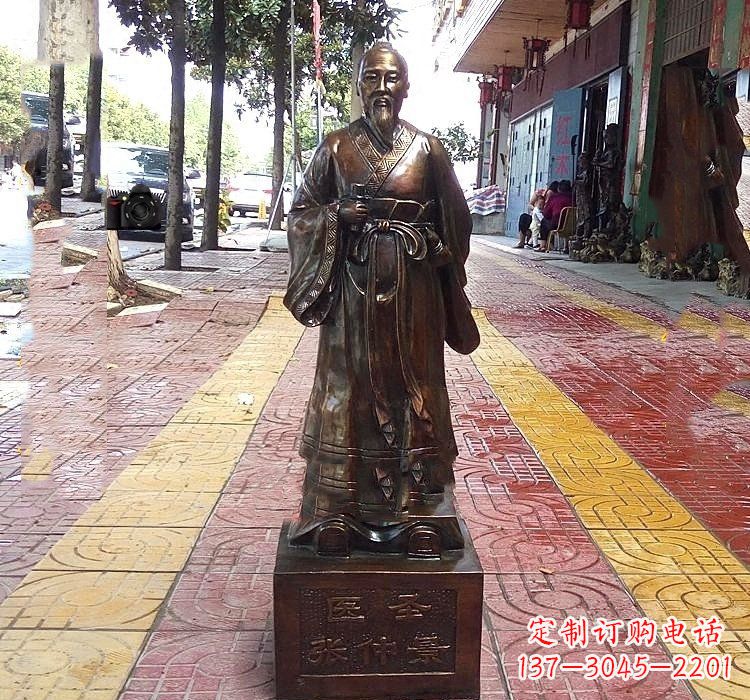 江西张仲景全新铜雕系列