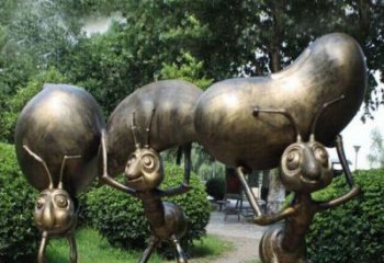 江西雕刻精灵——蚂蚁铜雕