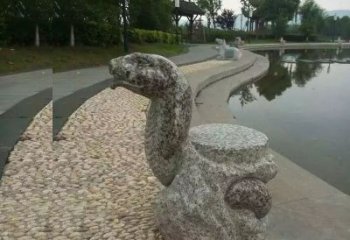 江西中领雕塑-十二生肖蛇石雕