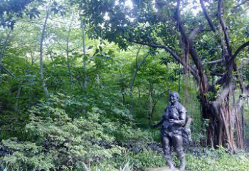 江西铜雕西方女人人物雕塑