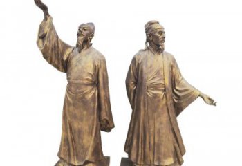 江西中领雕塑-传承古代文人雅士李白雕塑