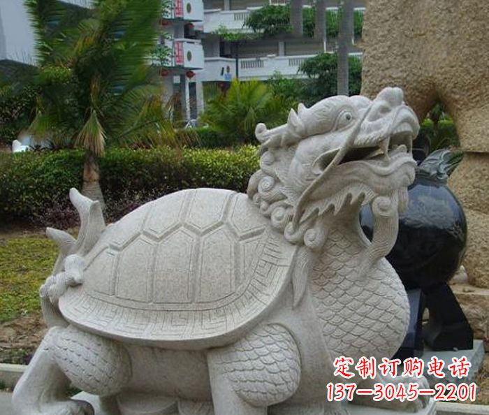 江西中领雕塑:古典神兽龙龟石雕精神的传承