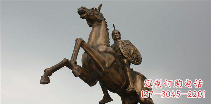江西古罗马骑马战士铜雕——令人惊叹的骑马雕塑