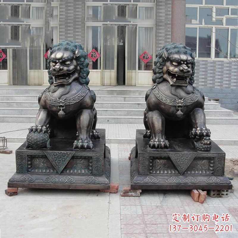 江西故宫狮子雕塑，精美绝伦，给您不一样的视觉享受