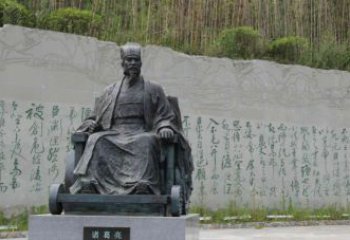 江西古典诸葛亮雕塑