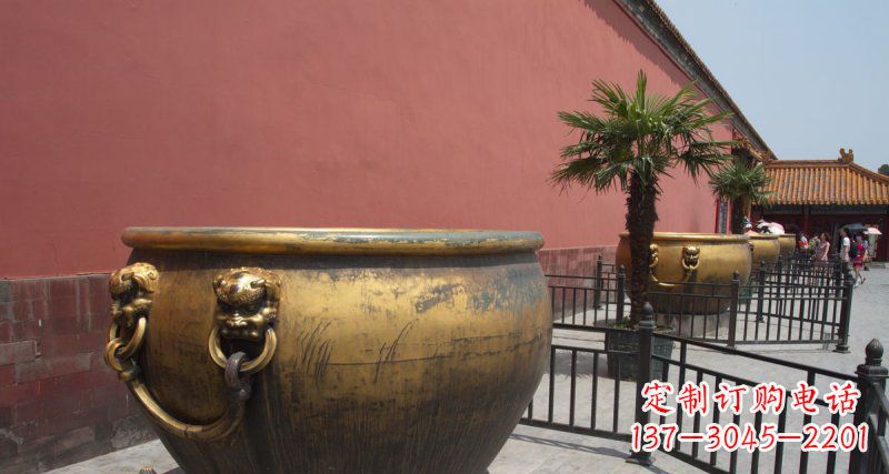 江西故宫铜雕缸:以古之美点亮家园