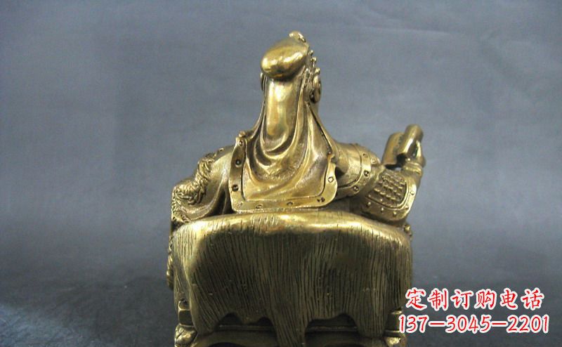 江西关公雕像·铜雕精美