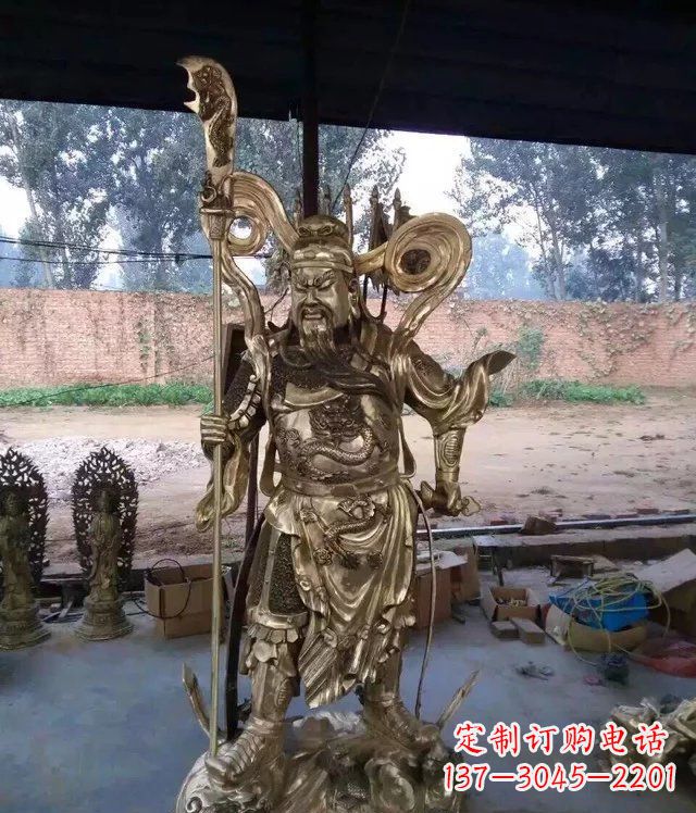 江西精美关公雕塑,展现传统文化魅力