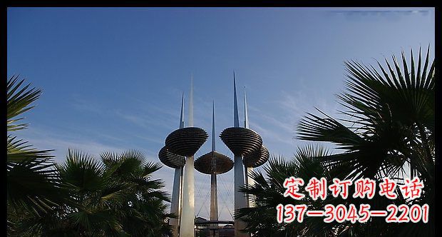 江西不锈钢避雷针抽象雕塑
