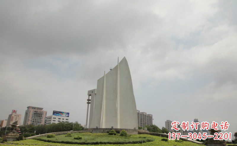 江西中领雕塑:让你的空间更英伦风——不锈钢抽象船帆雕塑