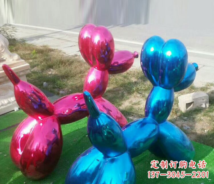 江西中领雕塑:精美不锈钢小狗雕塑,给您带来温馨的家庭氛围!