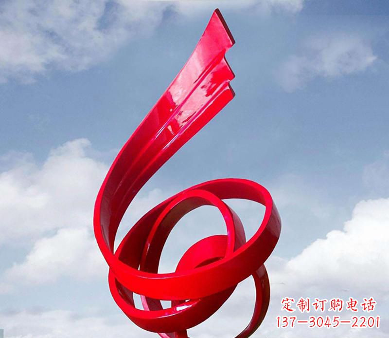 江西中领雕塑为您定制翅膀抽象雕塑