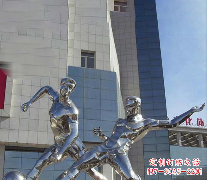 江西中领雕塑:专业的足球运动雕塑定制